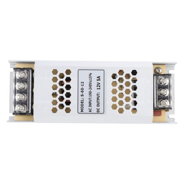 S-60-12 DC12V 5A 60W LED Switching Power Supply Transformer - Image 3