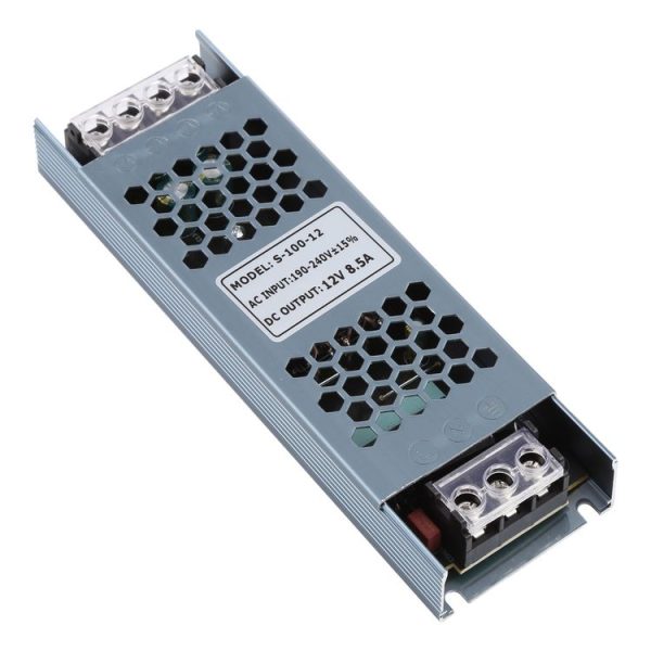 S-100-12 DC12V 8.5A 100W LED Power Supply Transformer AC170-240V
