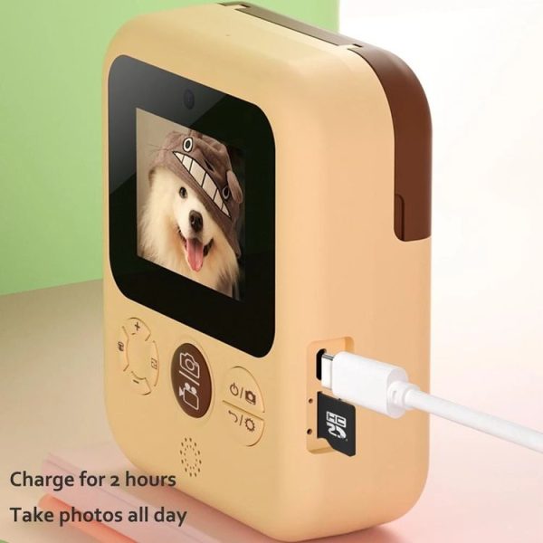 With 32GB Memory Card CP08 2.4 inch IPS HD Screen Children Instant Camera - Image 3