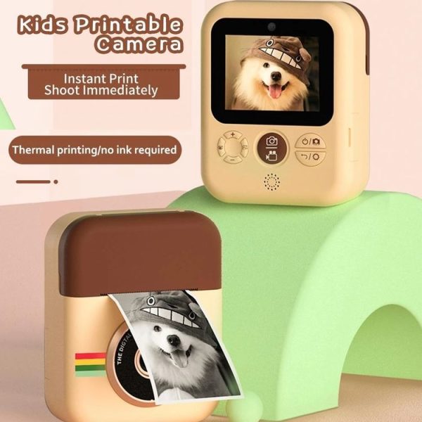With 32GB Memory Card CP08 2.4 inch IPS HD Screen Children Instant Camera - Image 6