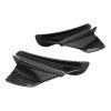Motorcycle Winglet Aerodynamic Wing Kit Spoiler, Style: Glossy Carbon