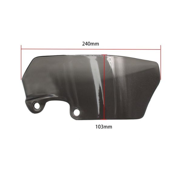 Motorcycle Side Windshield for BMW R1200GS ADV 2004-2012 (Transparent Grey) - Image 3