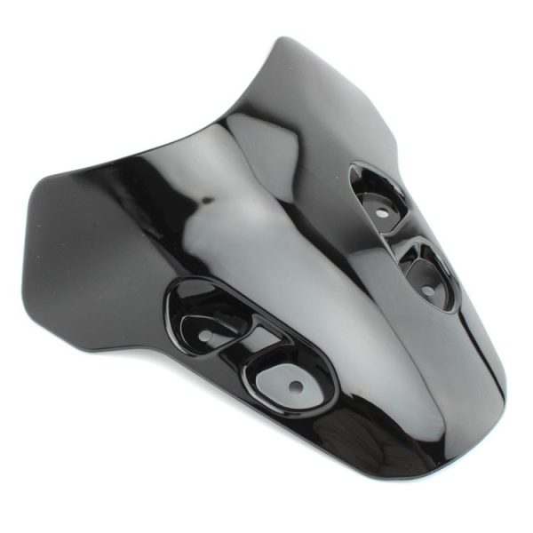 Motorcycle Airflow Deflector Windshield for Yamaha MT-07 2021 (Black) - Image 2