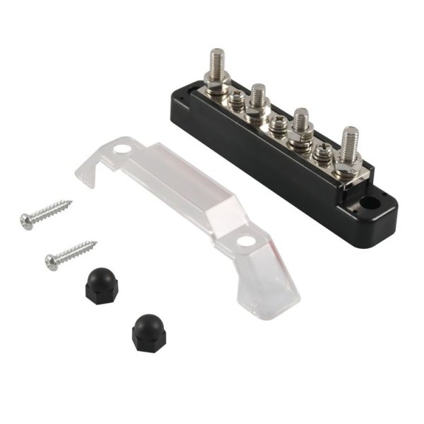 A7472 1 Pair 7 Way Power Distribution Block Terminal Studs with 4 Fixing Screws - Image 4