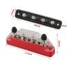 A7472 1 Pair 7 Way Power Distribution Block Terminal Studs with 4 Fixing Screws - Image 5