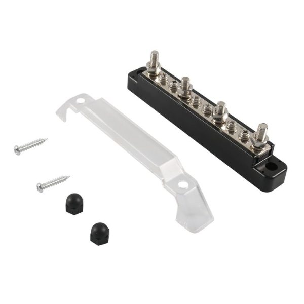 A7473 1 Pair 10 Way Power Distribution Block Terminal Studs with 4 Fixing Screws - Image 3