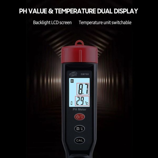 BENETECH GM760 Digital PH Meter Tester - Image 8