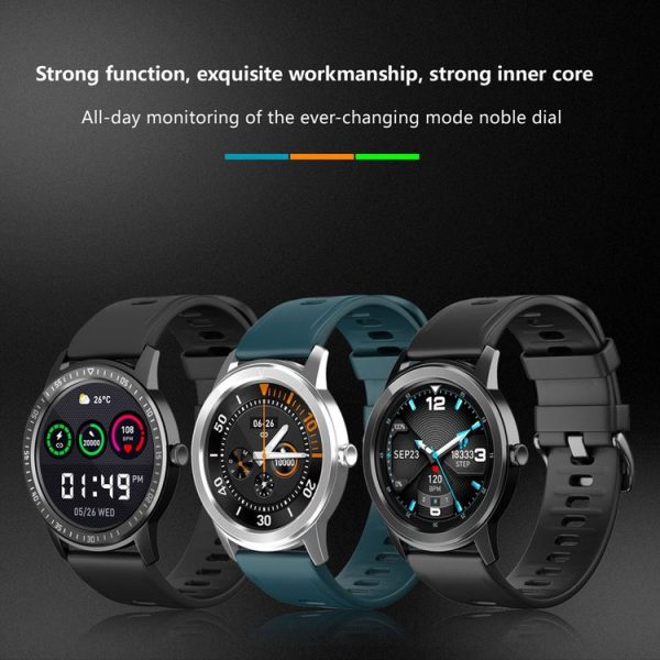 Q669 1.28 inch TFT Screen Smart Watch, Support Real-time Heart Rate Measurement (Green) - Image 2