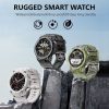 Q666K 1.28 inch TFT Screen Rugged Smart Watch (White) - Image 2