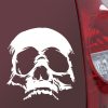 D-774 Evil Skull Pattern Car Modified Decorative Sticker (White) - Image 3