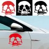 D-774 Evil Skull Pattern Car Modified Decorative Sticker (White) - Image 6