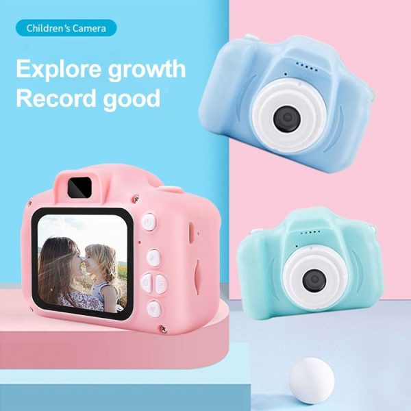X2S 2.0 Inch LCD Screen Mini Children Camera Digital Camera, Resolution: 800W (Blue) - Image 2