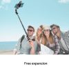 L12D Bluetooth Remote Control Detachable Fill Light Tripod Selfie Stick Phone Holder - Image 4