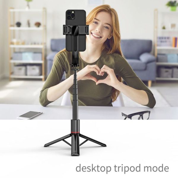 L12 Bluetooth Remote Control Tripod Selfie Stick Phone Holder - Image 7