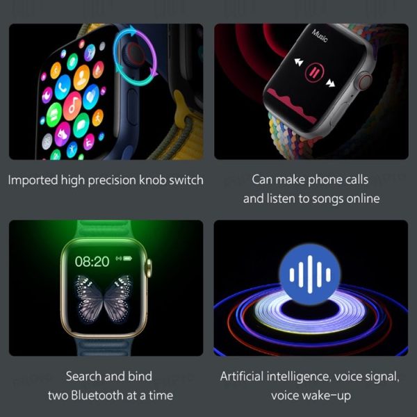 T900 PRO MAX 1.92 inch LCD Screen Smart Watch, Support Bluetooth Call / Multiple Sports Modes (Black) - Image 3