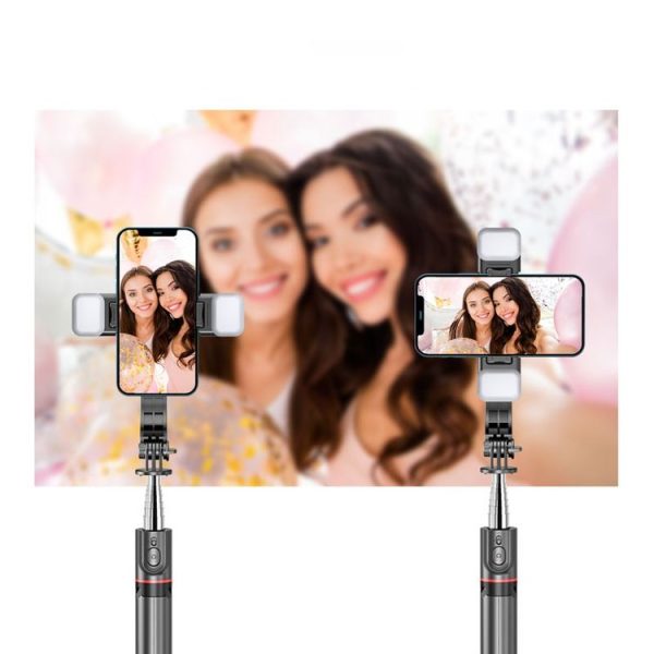 L13D Bluetooth Remote Control Detachable Fill Light Tripod Selfie Stick Phone Holder - Image 3