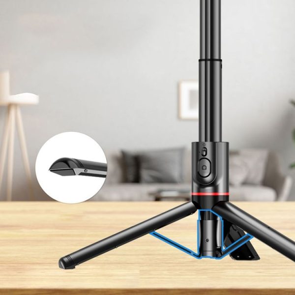 L13D Bluetooth Remote Control Detachable Fill Light Tripod Selfie Stick Phone Holder - Image 5