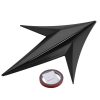 CSB016-BK Carbon Fiber Triangular Decorative Strip Leaf Shape Spoiler - Image 2