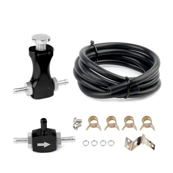 Car Modified Turbo Boost Controller Regulating Valve (Black)