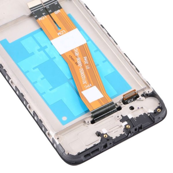 OEM LCD Screen For Samsung Galaxy A02s SM-A025F Digitizer Full Assembly with Frame - Image 4