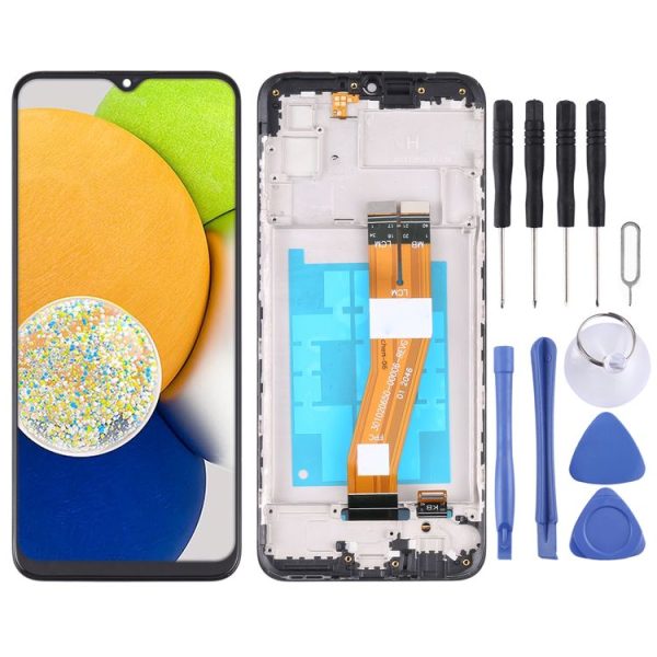 OEM LCD Screen For Samsung Galaxy A03 SM-A035G / A035M Digitizer Full Assembly with Frame