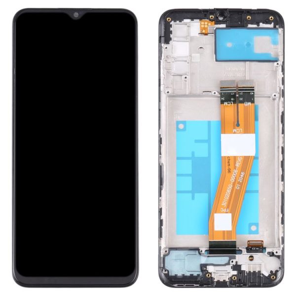 OEM LCD Screen For Samsung Galaxy A02S SM-A025G / A025M Digitizer Full Assembly with Frame - Image 2