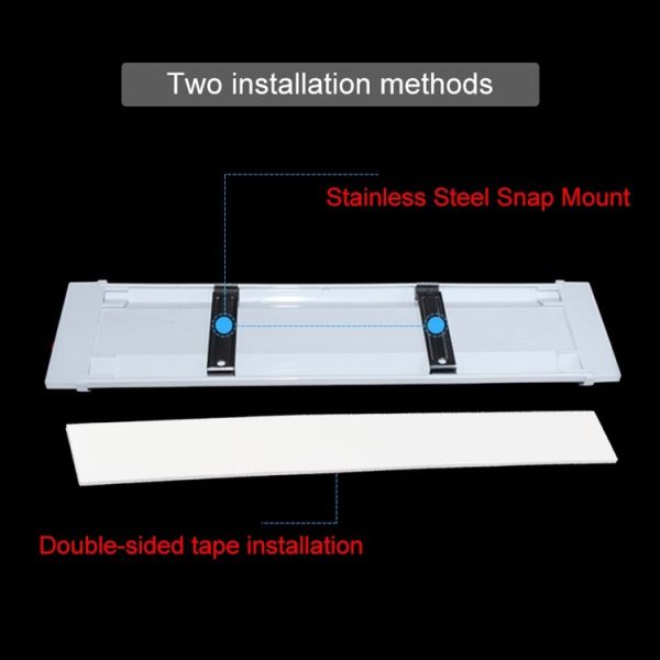 2 PCS ZS-3330 Truck LED Inside Reading Light Car Cabin Light Bar, Voltage: DC12V (White Light) - Image 6