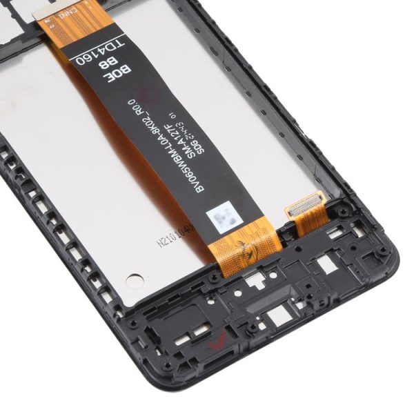 Original LCD Screen For Samsung Galaxy A12 Nacho SM-A127F Digitizer Full Assembly with Frame - Image 4