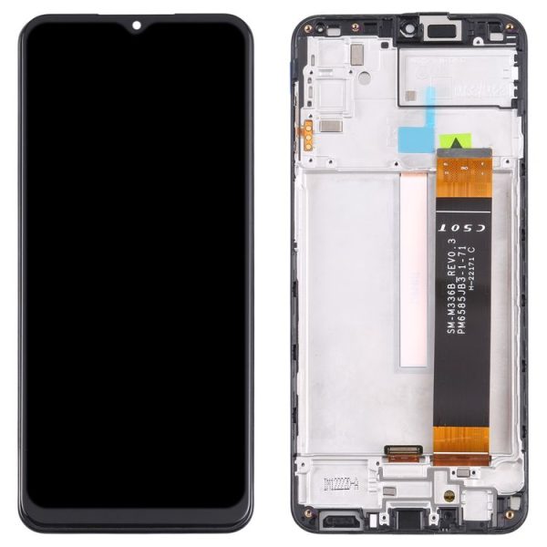 Original LCD Screen For Samsung Galaxy M33 5G SM-M336B Digitizer Full Assembly with Frame - Image 2