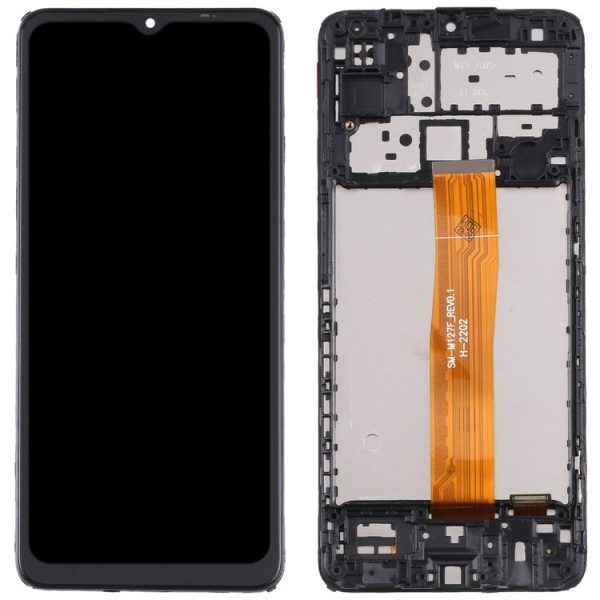 Original LCD Screen For Samsung Galaxy M12 SM-M127 Digitizer Full Assembly with Frame - Image 2
