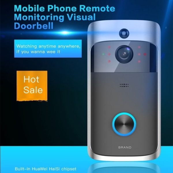 M3 720P Smart WIFI Ultra Low Power Video Visual Doorbell With Ding Dong Version (EU Plug) - Image 4