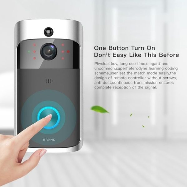 M3 720P Smart WIFI Ultra Low Power Video Visual Doorbell With Ding Dong Version (EU Plug) - Image 5
