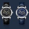 SANDA 7001 Leather Strap Luminous Waterproof Mechanical Watch (Black) - Image 2