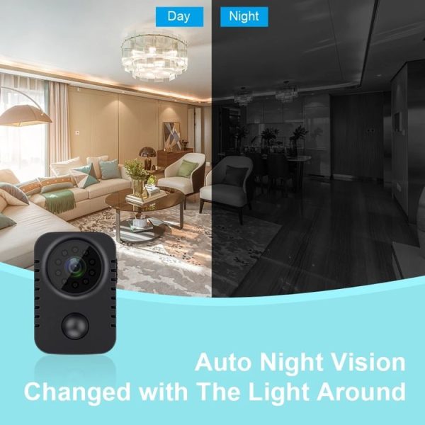 HD 1080P Infrared Night Vision Surveillance Monitor Camera (Black) - Image 7