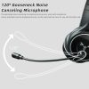 SOYTO SY-T30C Long Microphone Bluetooth Wireless Noise Cancelling Ergonomic Gaming Headset (Black) - Image 3