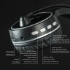 SOYTO SY-T30C Long Microphone Bluetooth Wireless Noise Cancelling Ergonomic Gaming Headset (Black) - Image 4