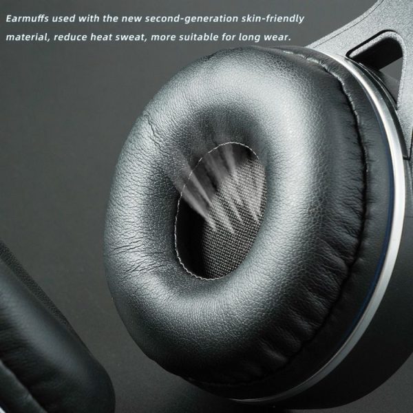 SOYTO SY-T30C Long Microphone Bluetooth Wireless Noise Cancelling Ergonomic Gaming Headset (Black) - Image 6