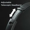 SOYTO SY-T30C Long Microphone Bluetooth Wireless Noise Cancelling Ergonomic Gaming Headset (Black) - Image 7