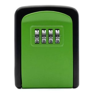 G9 4-digit Password Aluminum Alloy Key Storage Box (Green)