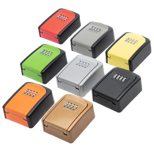 G9 4-digit Password Aluminum Alloy Key Storage Box (Green) - Image 2