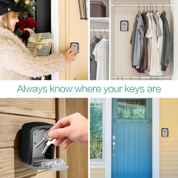 G9 4-digit Password Aluminum Alloy Key Storage Box (Green) - Image 7