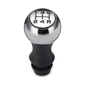 MR-9017 Car Modified Gear Stick Shift Knob Head for Peugeot, Style: 5 Speed (Black)