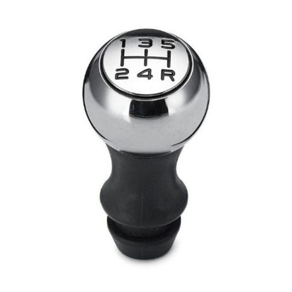 MR-9017 Car Modified Gear Stick Shift Knob Head for Peugeot, Style: 5 Speed (Black)