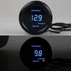 Car Modified 12V Universal 52mm Blue Light Digital Display Meter, Style: Voltmeter - Image 2