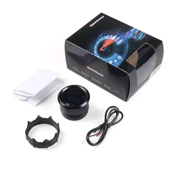 Car Modified 12V Universal 52mm Blue Light Digital Display Meter, Style: Voltmeter - Image 5
