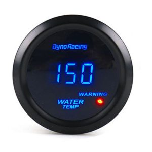 Car Modified 12V Universal 52mm Blue Light Digital Display Meter, Style: Water Temperature Gauge