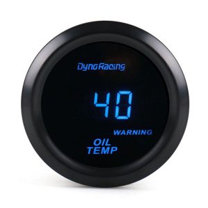 Car Modified 12V Universal 52mm Blue Light Digital Display Meter, Style: Oil Temperature Gauge