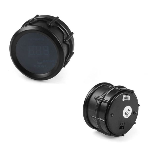Car Modified 12V Universal 52mm Blue Light Digital Display Meter, Style: Oil Temperature Gauge - Image 3
