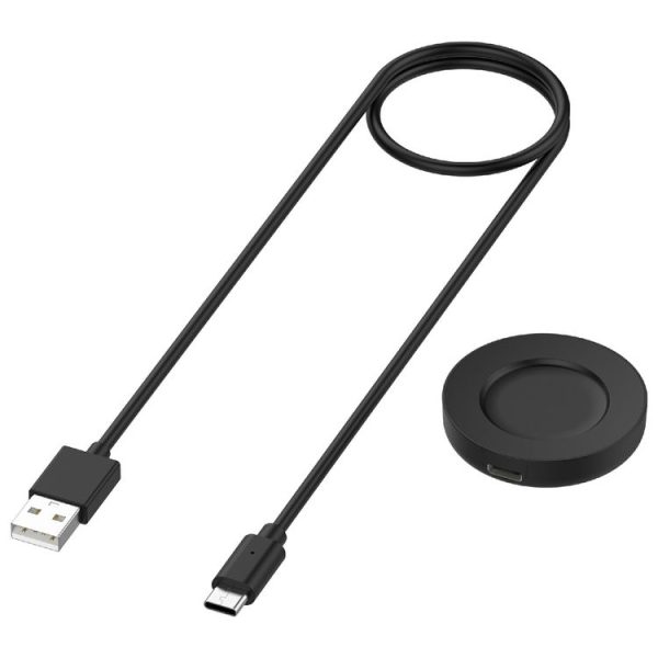 Xiaomi Watch S1 M2108W1 Magnetic Wireless Charger with 1m Charging Cable (Black) - Image 3