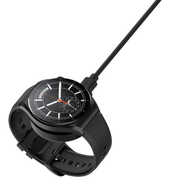 Xiaomi Watch S1 M2108W1 Magnetic Wireless Charger with 1m Charging Cable (Black) - Image 5